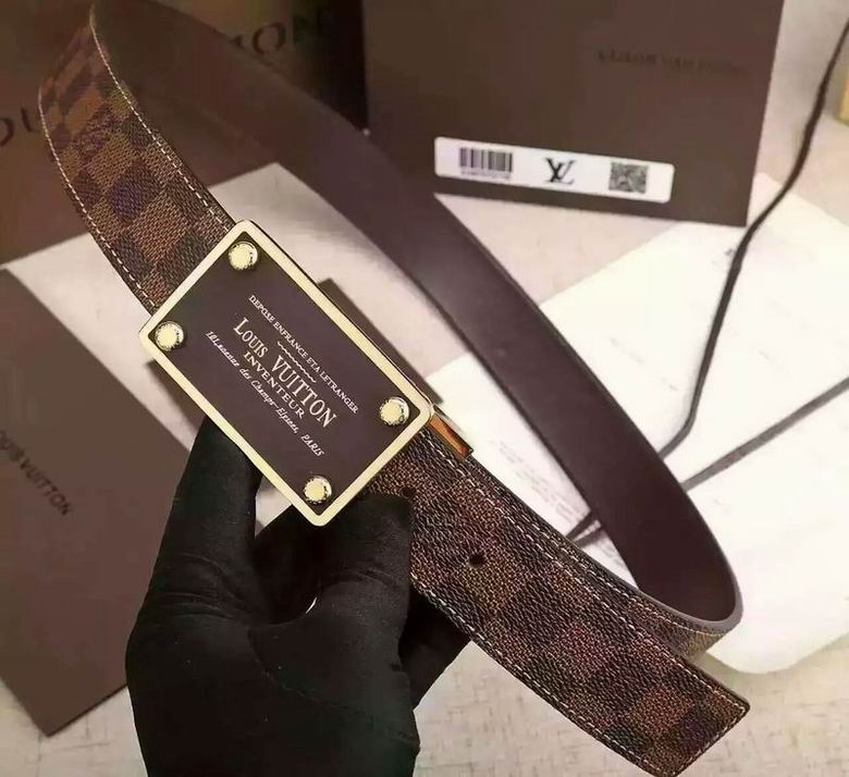 LV Belt 34mmX95-125cm 7D01
